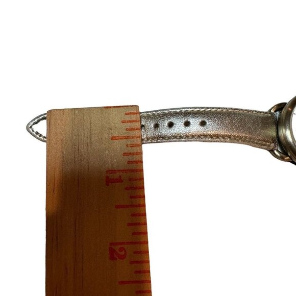 Fossil Tailor ES3912 Watch Women Leather Analog Dial Quartz New Battery Video‎ - Picture 10 of 11